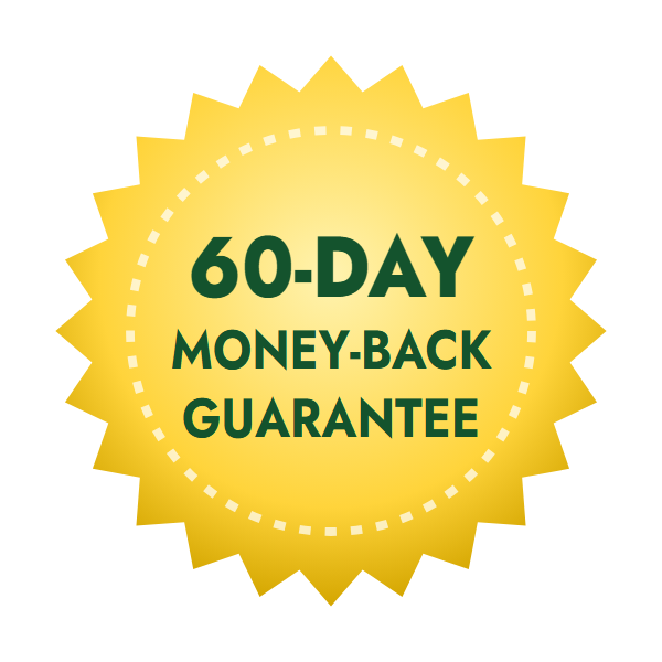 Slim Boost Tea 60-day money-back guarantee seal